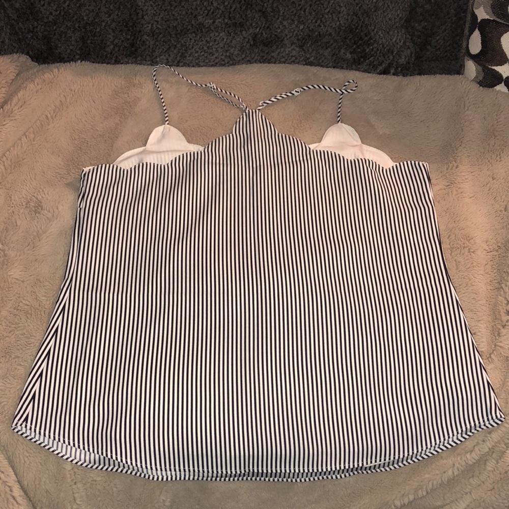 J Crew Spaghetti Strap Tank, size 8 - Picture 4 of 7